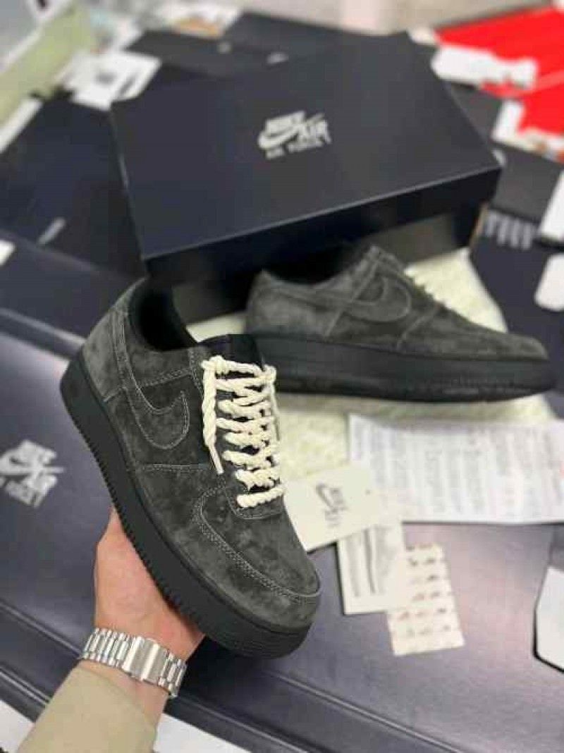 nikkeee airforce 1 low grey white