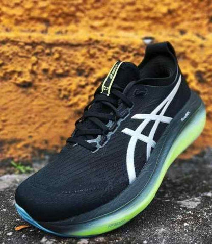 Asiccss Gel Nimbus 27 Black Neon Green