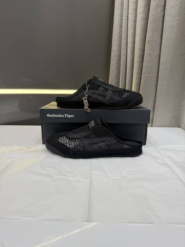 Onisuka Tigar Mexico 66 Sabot Full Black mesh Fix