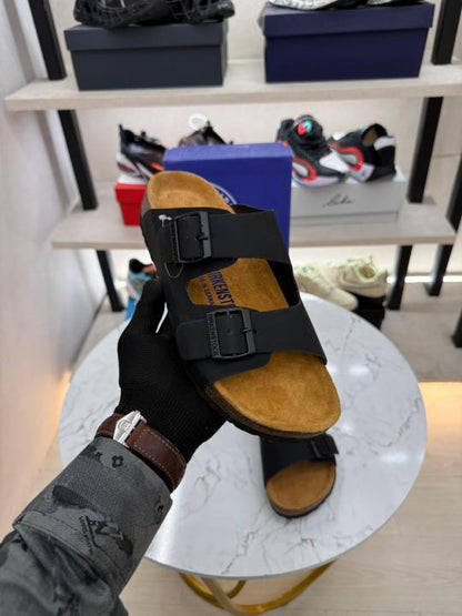 Birkenstock Arizona black softy Leather