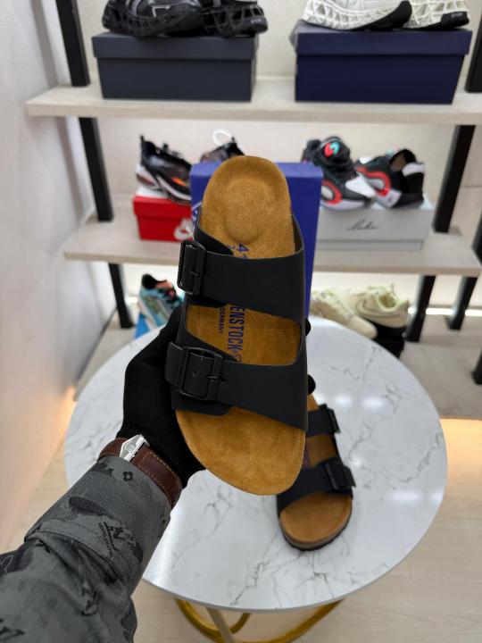 Birkenstock Arizona black softy Leather