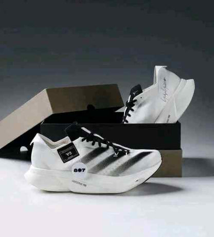 Y3 x Adidaass Adizero Adios Pro 3 White