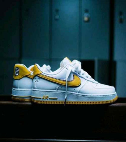 NIKKEE AIRFORCE 1 KOBE BRYANT LAKERS HOME