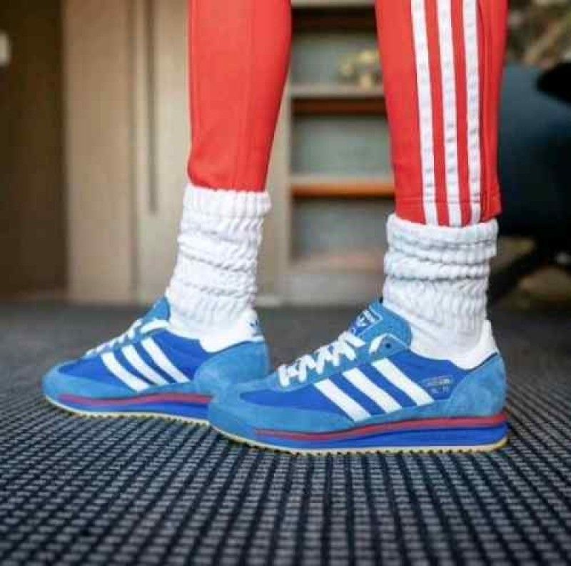 adiddass sl 72 rs blue scarlet