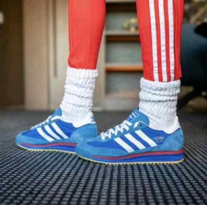 adiddass sl 72 rs blue scarlet