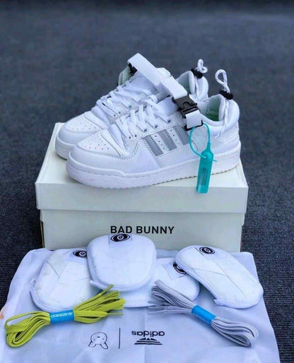 Adiddass Forum X Bad Bunny White