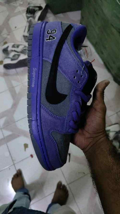 nikkee supreme 94 x sb dunk low ink iron grey