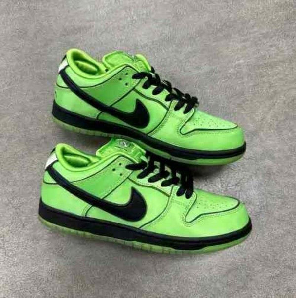 nikkee sb dunk low powerpuff buttercup