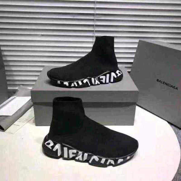 Balenciagaa Speed Runners Graffi black