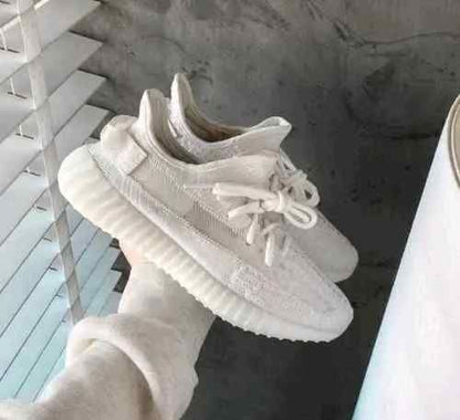 Adidaass Yeezy 350 V2 white bone SEMI UA With OG ACCESSORIES