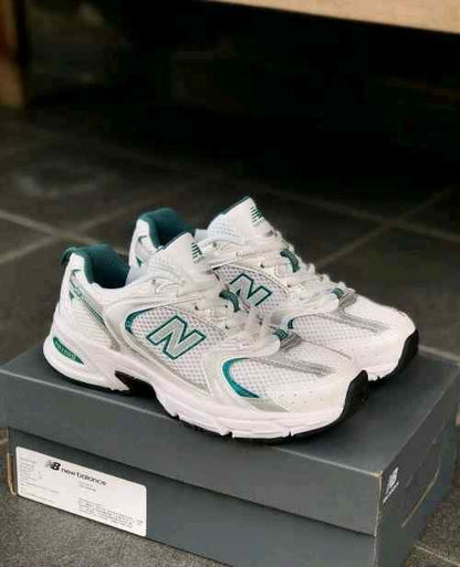 sale WMN Neww Balance 530 White Green For Her