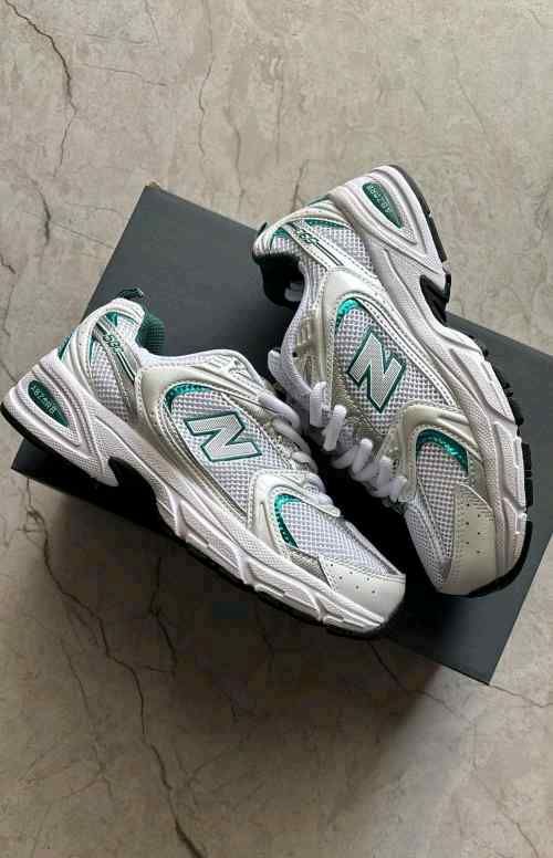 sale WMN Neww Balance 530 White Green For Her