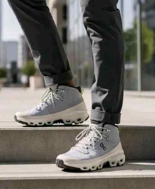 On CloudRock Mid WP Hiking & Trail Alloy Ice
