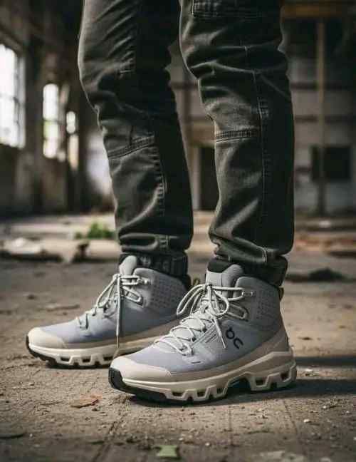 On CloudRock Mid WP Hiking & Trail Alloy Ice