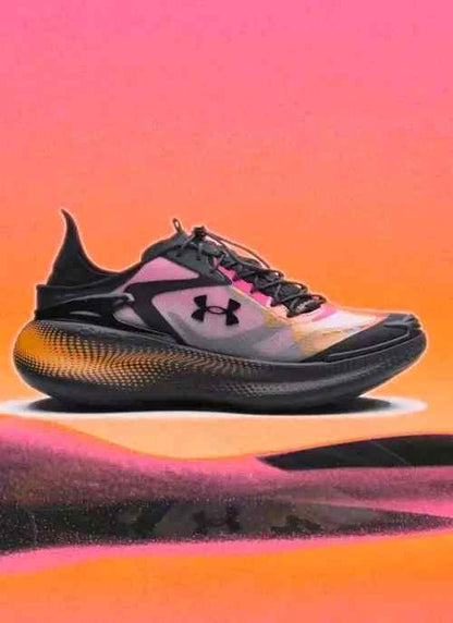 Underr Armourr Echo Slipspeed Black Rebel Pink