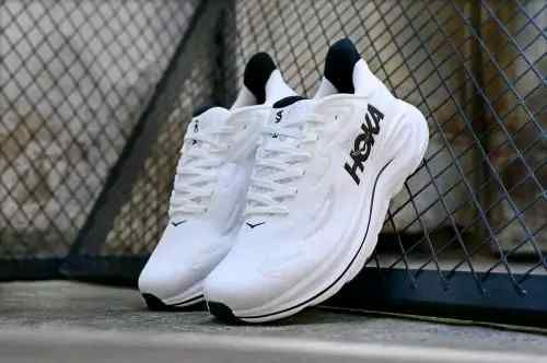 Hoka Clifton 10 White Black