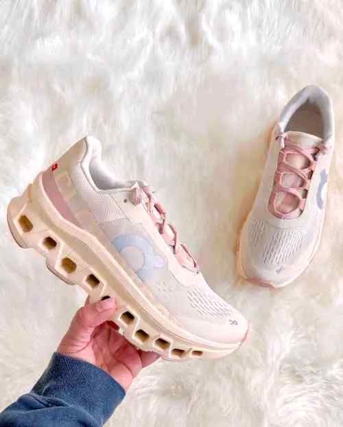 On CloudMonster Women Moon Fawn for her