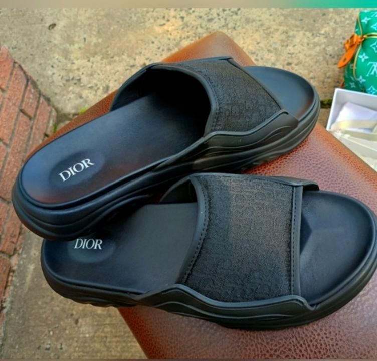 _Dior_H Town Oblique Full Black Sandal