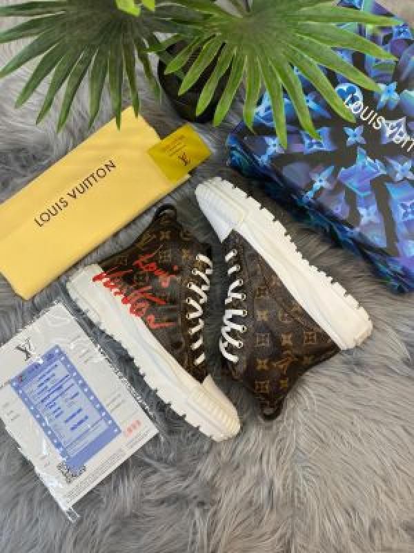 loui_s Vuitto.n l.v brown mid Premium sneakers shoes Sale