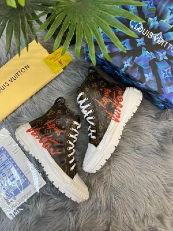 loui_s Vuitto.n l.v brown mid Premium sneakers shoes Sale