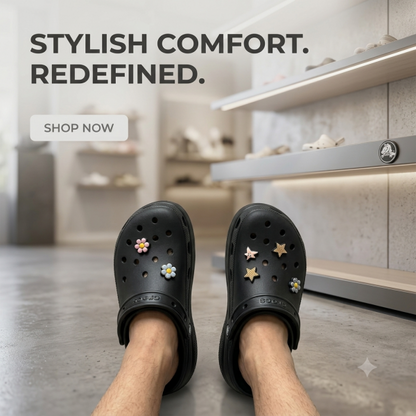 Croccs CRUSH CLOGS for men black