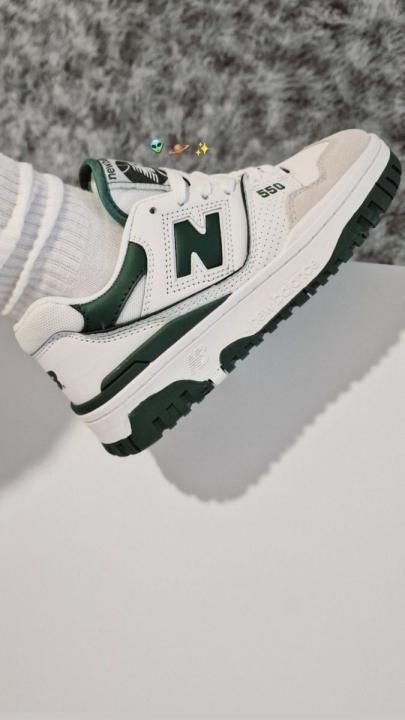 NEWW BALANCE 550 WHITE GREEN FOR MEN