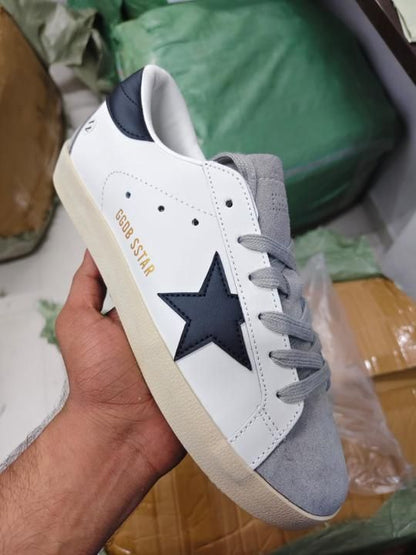 GOLDEN GOOSE SUPERSTAR TRAINER WHITE BLACK