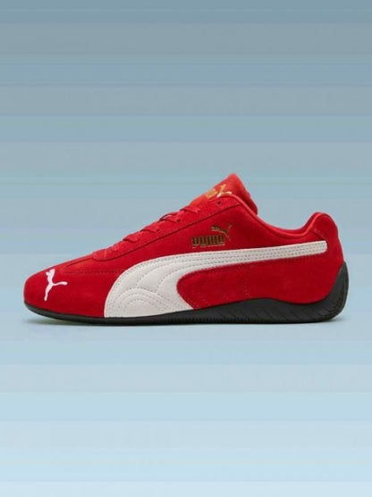 PUMMAA SPEEDCAT RED WHITE SUEDE