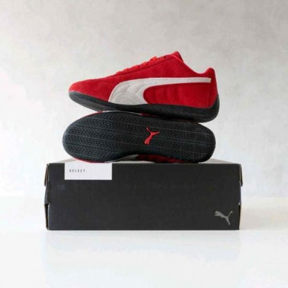 PUMMAA SPEEDCAT RED WHITE SUEDE