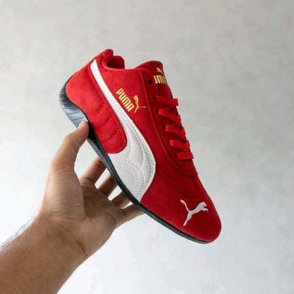 PUMMAA SPEEDCAT RED WHITE SUEDE