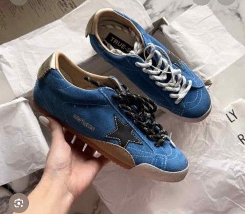 GOLDEN GOOSE TRUE STAR SNEAKER BLUE