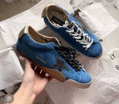GOLDEN GOOSE TRUE STAR SNEAKER BLUE