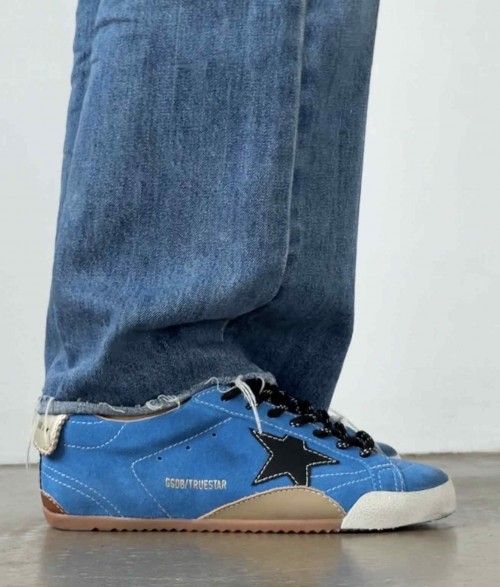 GOLDEN GOOSE TRUE STAR SNEAKER BLUE