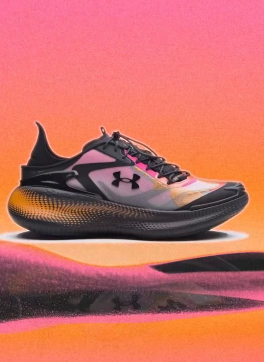 Underr Armour Echo Slipspeed Black Rebel Pink