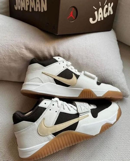 Travis Scott X Jordan Jumpman Jack Trainer Sail semi UA QUALITY