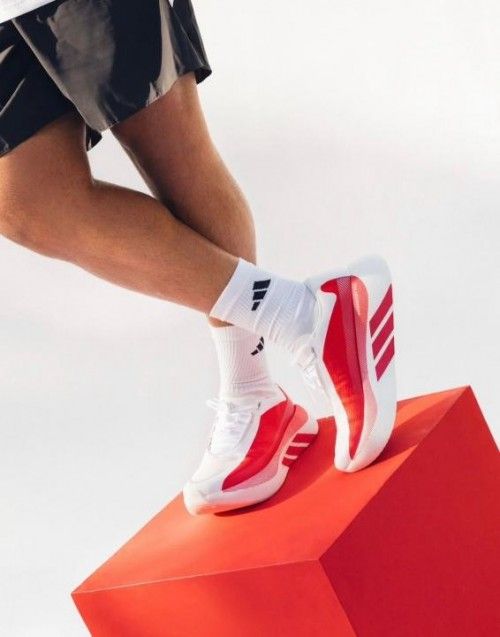 Adida s Hyperboost Edge solar red