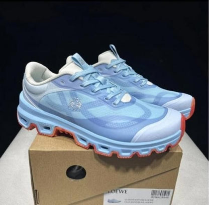 ON RUNNING CLOUD X LOEWE BLUE RED WHITE