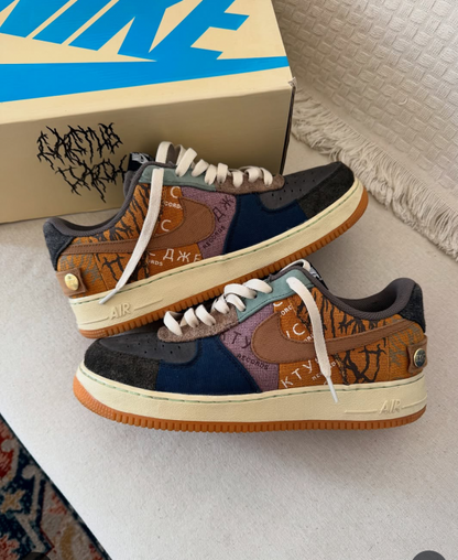 Nik_e Travis Scott Cactus Jack X Airforce 1 Low