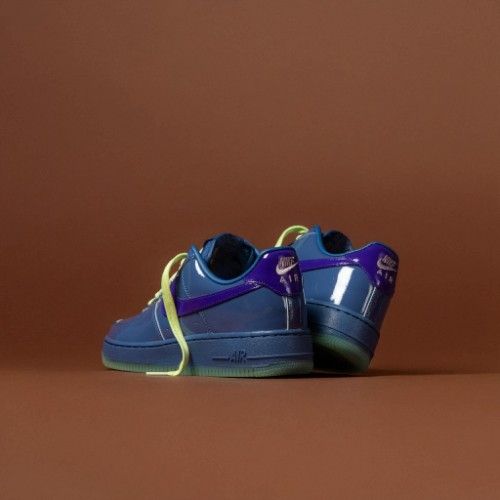 NIK AIRFORCE 1 LOW PATENT MYSTIC NAVY AND GRAPE ICE