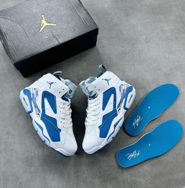 Nik air JORDAN JUMPMAN MVP 678. WHITE INDUSTRIAL BLUE