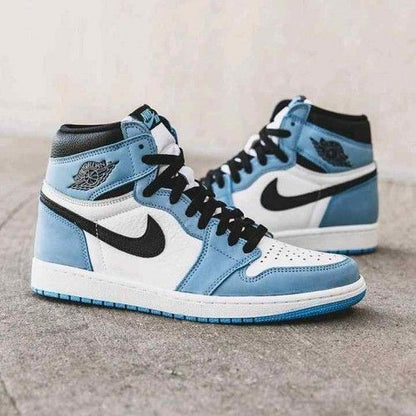 Nik Air Jordan Retro 1 High Univer Blue SEMI UA