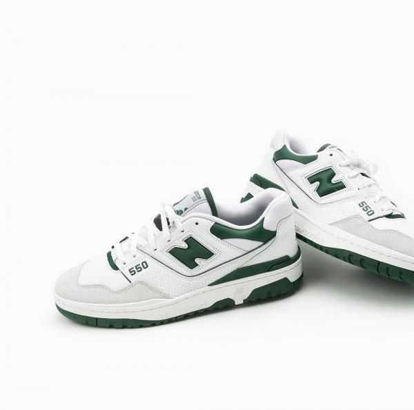 NEWW BALANCE 550 WHITE GREEN