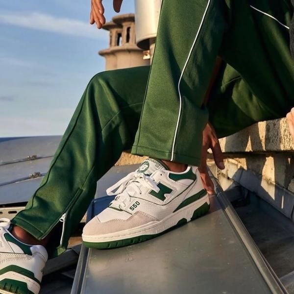 NEWW BALANCE 550 WHITE GREEN