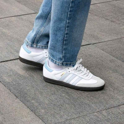 adidaass samba Halo blue  for her fix