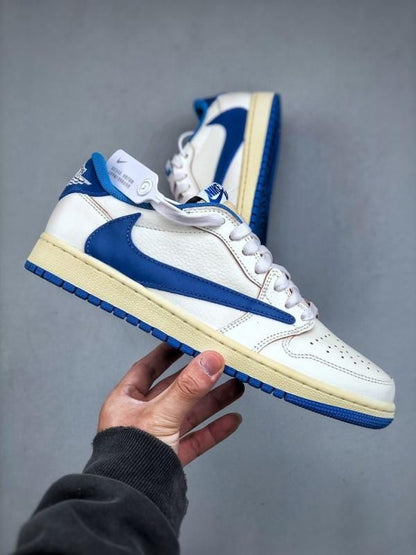 Air jordan retro 1 x travis scott fragment heat no plastic cover