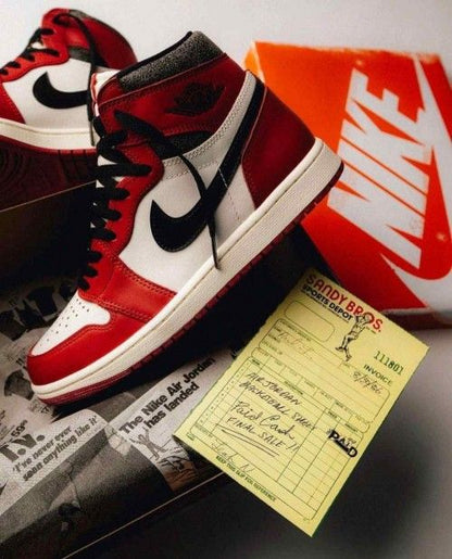 NIK AIR JORDAN RETRO 1 HIGH LOST N FOUND