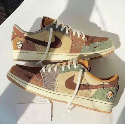 E AIRnik JORDAN RETRO 1 LOW ZION X WILLIAMSON VOODOO