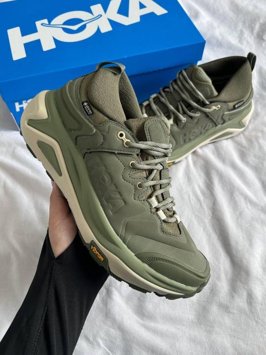 Hok.a One Kaha 3 Low GTX Hiking Olive Green