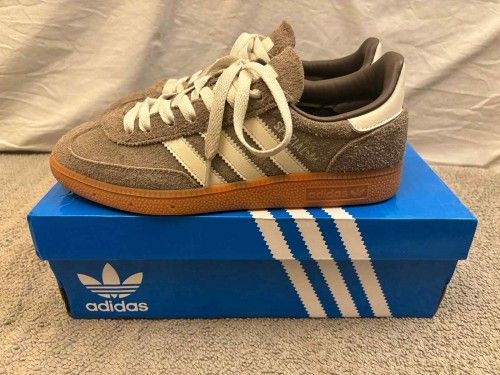 ADIIDAS SAMBA X Handball Spezial Earth StrataBROWN BEIGE SUEDE QUALITY