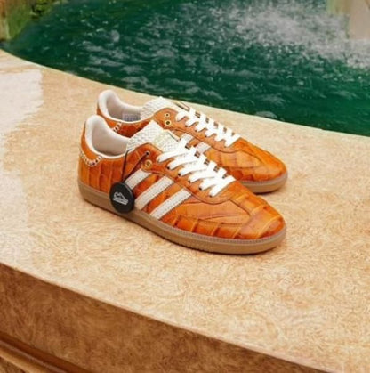 Adida s samba x Wales bonner croc Brown Sale